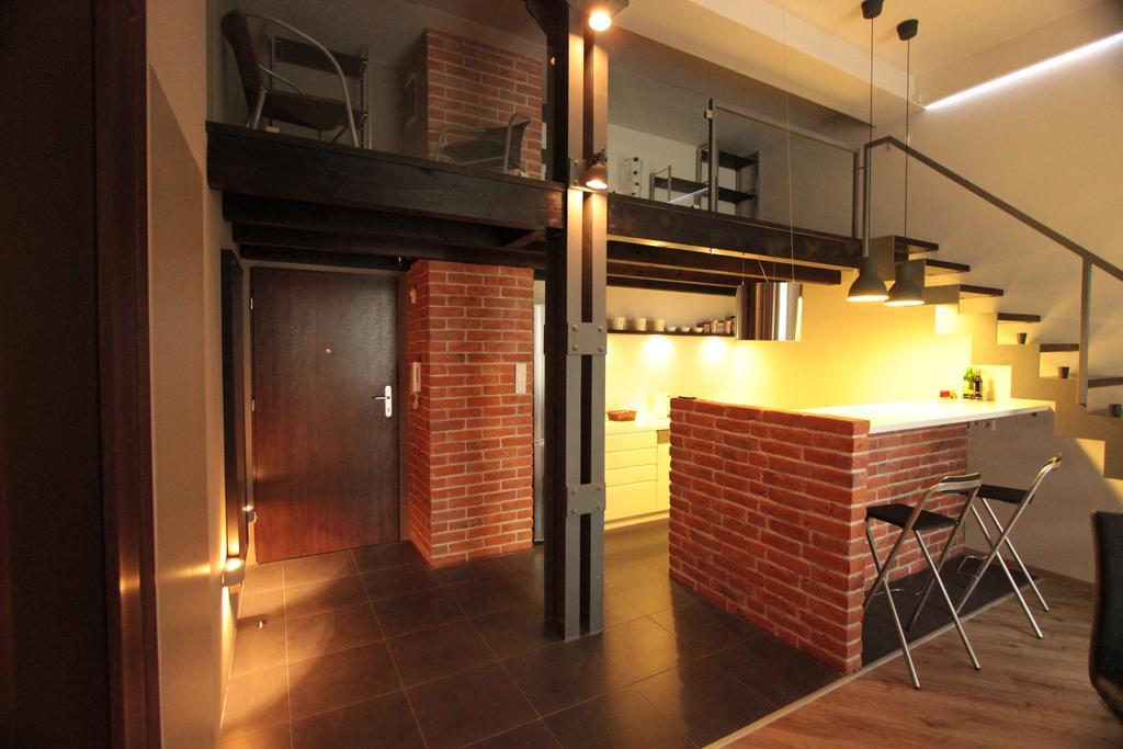 Loft Niezapominajka W Tobaco Park Apartman Łódź Szoba fotó